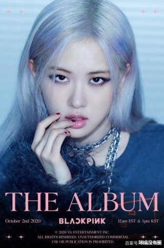 白發魔女？YG娛樂追加了 BLACKPINK 成員ROSE的“單人預告海報”