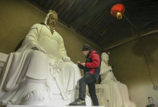 農民師傅在民間做泥塑37年，衛星發射中心做過太空浮雕，啥情況