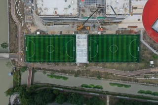 3個標准籃球場、2個五人制足球場！桐鄉人家門口的球場即將上線！