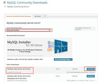 如何基於Windows10安裝Mysql數據庫