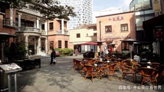 上海很時尚的旅遊景點，外國人最愛去玩，隨處可見英文招牌！