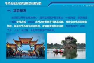 零陵古城全域旅遊精品線路項目
