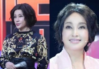 61歲劉曉慶穿開衩裙秀美腿，然而臉蛋卻「嚇哭」我了！