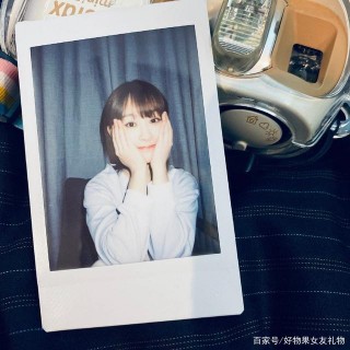 富士奶咖色立拍立得相機，旅遊也有儀式感的女朋友禮物