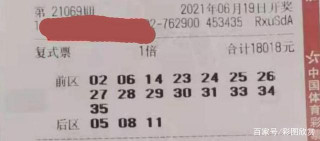 6月19日，大樂透、排列三曬票，娛樂的同時也要保持理性