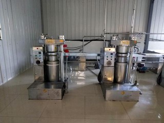 快速液壓機最常用的一種核桃榨油設備