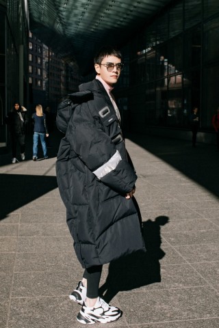 經超小李琳紐約時裝周看秀 國際舞台上展示東方面孔
