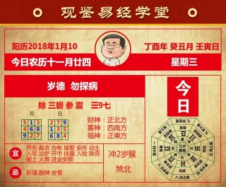 原創：十二生肖今日運勢預測2018-01-10