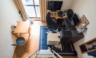 曬曬我深圳19㎡小蝸居，床在廚房上方！廁所「巴掌大」，誰見過？