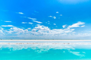2024西北王炸美景，東台吉乃爾湖重現，去青海走一次夢幻景觀大道_國道_茶卡鹽湖_湖水