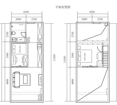 50㎡北歐風複式裝修，4m豪宅就是要這樣設計