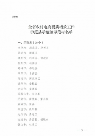 省級示範！阜陽多地入選！
