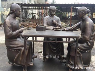小品人物雕塑名人半身像校園古代歷史醫學人物浮雕像制作