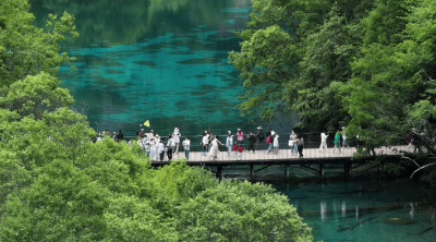 九寨溝辟謠_生物圈_水體_湖水