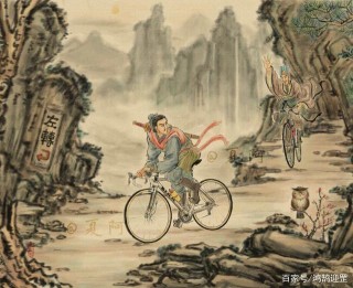 80後畫家惡搞歷史人物，三英開車戰呂布，是藝術創新還是挑戰傳統