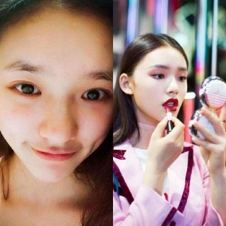 女星塗口紅和不塗口紅，熱巴前後相差10歲，楊穎和楊冪合影被碾壓