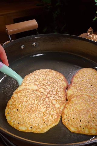 跟著東北大廚學的，聽說這是東北人每天都想吃的！_美食_面糊_粗糧