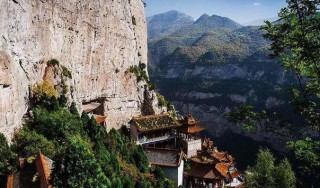 太嶽山的旅遊金三角，“一山一谷一院”，自然風光與人文景觀薈萃