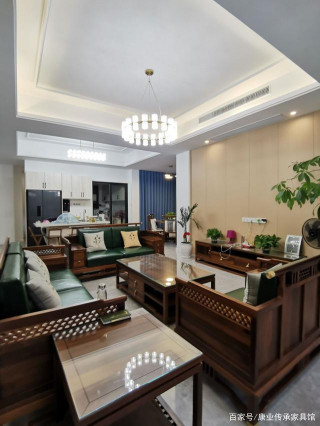 新中式實木家具，演繹簡潔雅致的家居氛圍