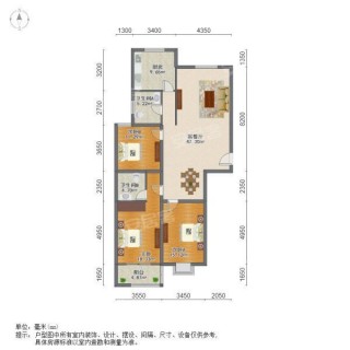 162平米的三居室，運用現代的裝修風格效果是怎樣的？-君泰中央公園裝修