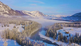 冬天的新疆有哪些地方值得去？這些地方美如童話_雪山_喀納斯_天山天池