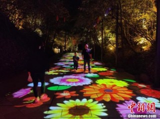 福建泰寧丹霞夜景醉遊人