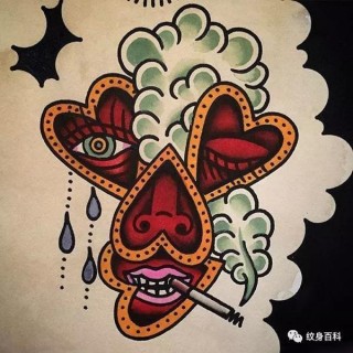紋身手稿第131期：帆船和燕子之外的old school紋身手稿