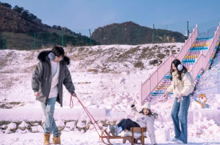 天女小鎮冰雪季“粉”雪來襲！一起解鎖天女小鎮冰雪季新玩法！