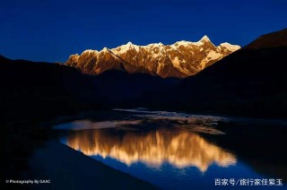都說南迦巴瓦峰的日照金山難得一見，十人九不遇，我在林芝看到了