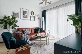 100平米輕奢北歐，以色彩的層次感打造不凡家居
