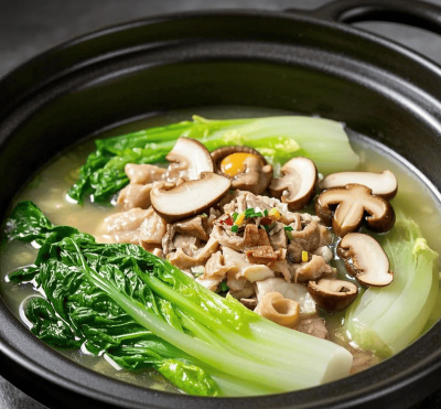 經典名肴——三鮮湯_湯品_白菜心_魷魚片