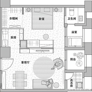 發現一位38歲大齡單身女孩的家，50㎡空間設計感十足，讓人羨慕