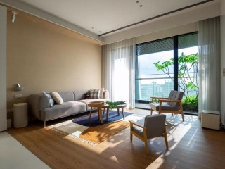 174㎡日式簡約，綠植與木質，裝出輕鬆與愜意「風格045期」