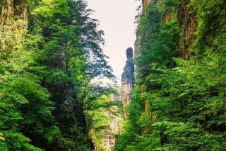 河北有一絕美的峽谷景區，共由3條峽谷組成，谷內氣溫低適合避暑