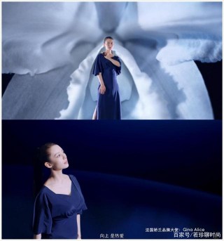 吉娜的身材還是那麼好，就是氣質變得更成熟，穿收腰裙太有女人味