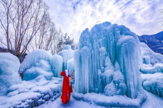 “薛家寨·溪山冰谷”盡顯冬日冰雪之美！