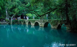 秋冬季節來貴州旅遊，荔波大小七孔景區，水美價低還人少