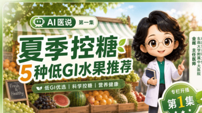 專家提醒：夏季控糖選對水果很關鍵，這些注意事項要知曉_血糖_食用量_加工