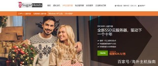 聖誕重磅！SugarHosts雲服務器五折登場！