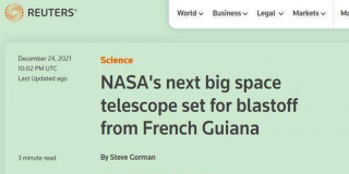 外媒：哈勃之後，NASA的下一個大型太空望遠鏡即將發射升空