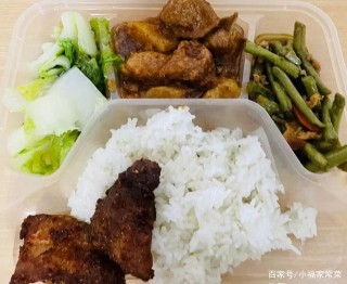 廈門國企1周員工餐，菜單有葷有素，每天都是3菜1湯，色香味全
