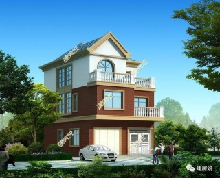 8x13米3層別墅帶車庫+挑空客廳，30萬妥妥的拿下！ | 原創設計