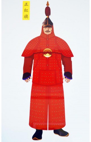 滿清八旗圖