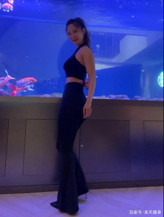 山西95年美少女，一雙長腿十分健壯，健身練出迷人身材