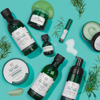 The Body Shop美體小鋪茶樹護膚系列，告別暗瘡瑕疵