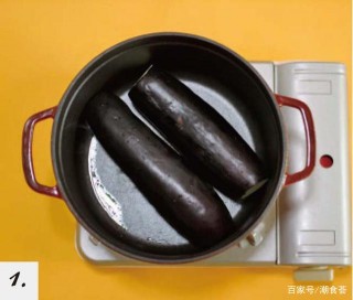茄子新吃法，蒸一蒸，拌一拌，美味佳肴，超級下飯