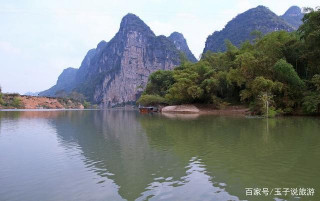 廣西的旅遊景點，被視為壯族文化的瑰寶，世界岩畫的極品