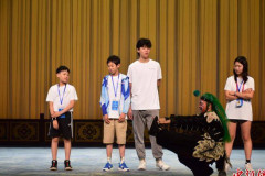 海外校友子女湖北體驗京劇魅力_馬芙蓉_動作_表演