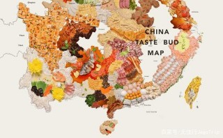 一位有才華的美女攝影師，做了一套“可以吃”的美食地圖