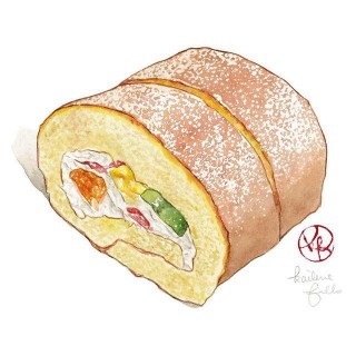 藝術家系列NO.1511-Raileme 韓國插畫師 養顏與治愈的美食 第一章